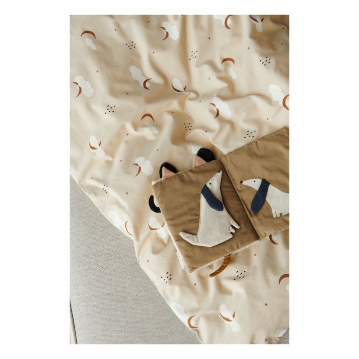 Manni Early Learning Cloth Book Cremefarben- Produktbild Nr. 1