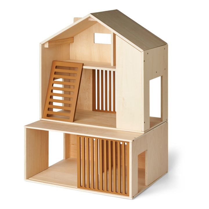 Maison de poupée Mirabelle en bois | Caramel- Image produit n°0