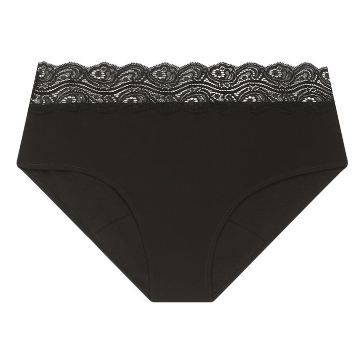 Anthéia Shorty Period Briefs - Heavy Flow | Schwarz- Produktbild Nr. 0