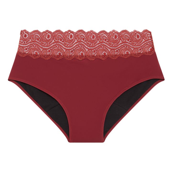 Anthéia Shorty Period Briefs Burdeos- Imagen del producto n°0