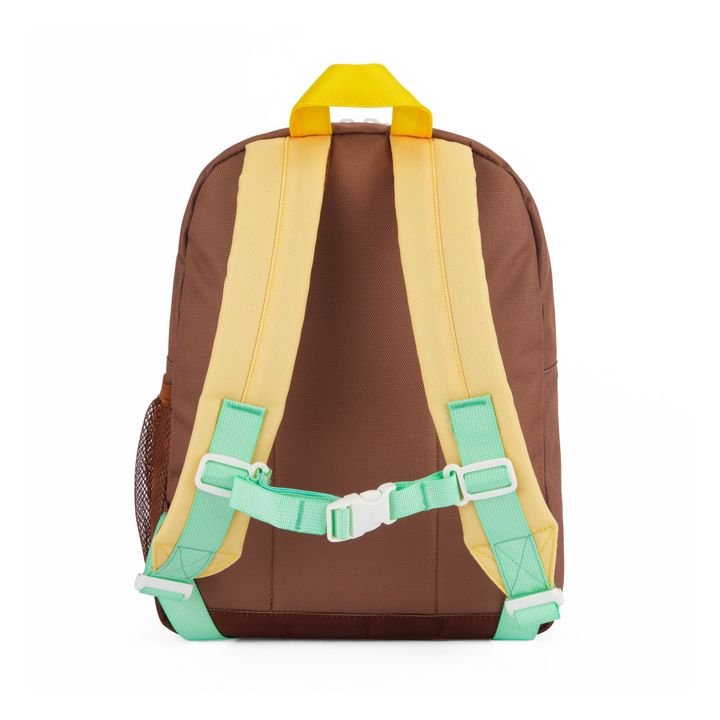 Mini Recycled Polyester Backpack | Chocolate- Imagen del producto n°9