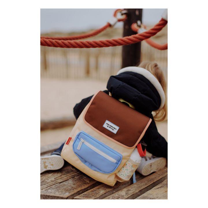 Sac à Dos Recyclé | Chocolat- Image produit n°3