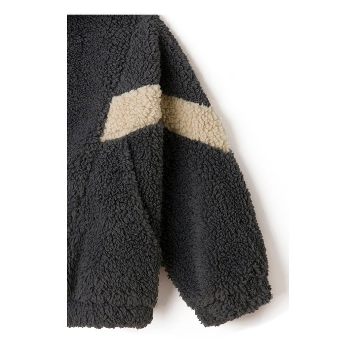 Faux Fur Jacket | Grey- Product image n°3