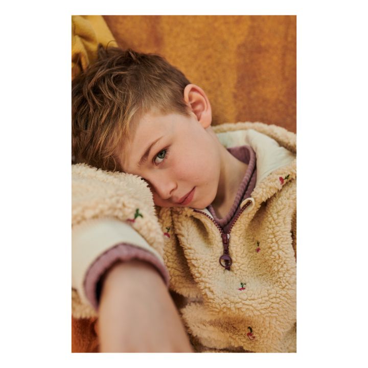 Sherpa Sweatshirt | Ecru- Product image n°1