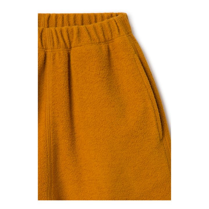 Jogger Coton Bio | Jaune moutarde- Image produit n°2