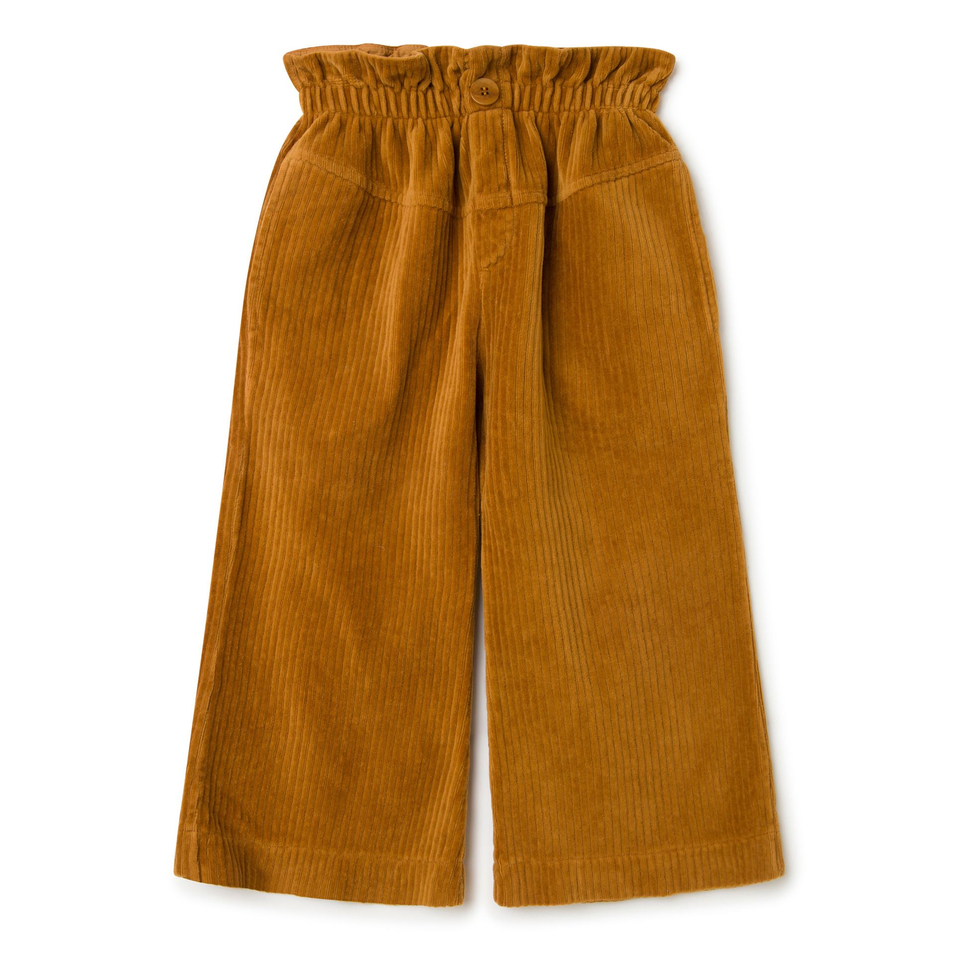 Magnolia Velour Trousers | Camel- Imagen del producto n°0