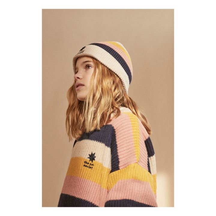 Antoinette Striped Jumper | Beige- Product image n°6