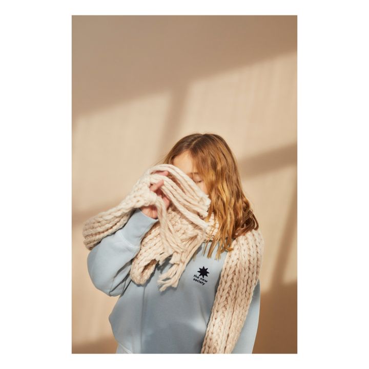 BCI Cotton Logo Sweatshirt | Azul Marino- Imagen del producto n°2