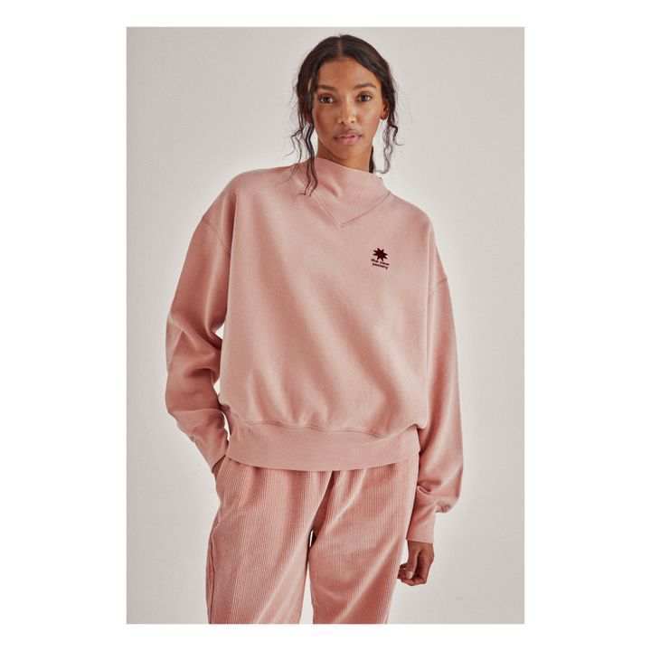 BCI Logo Cotton Sweatshirt - Women’s Collection - Pink- Product image n°1