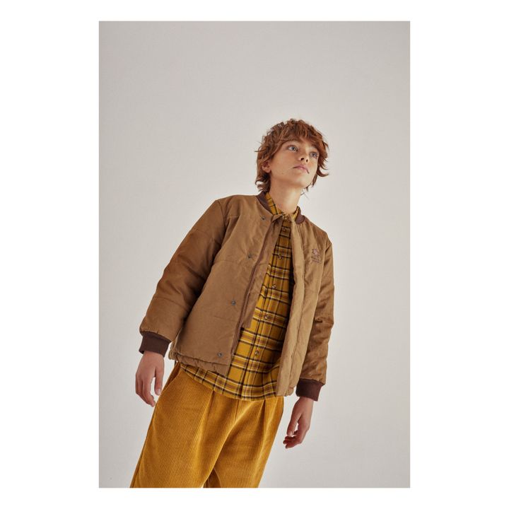Chemise Coton Ethan | Vert olive- Image produit n°1