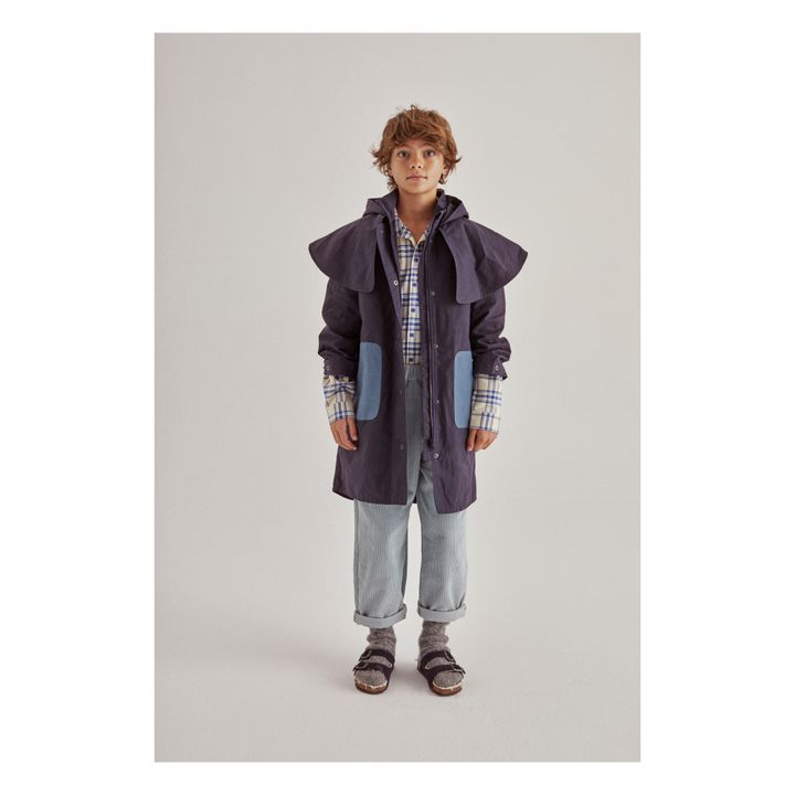 Pantalon Coton Bio Jerome | Bleu ciel- Image produit n°4