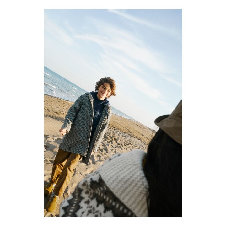 Lenon Organic Cotton Trousers | Brown- Product image n°1