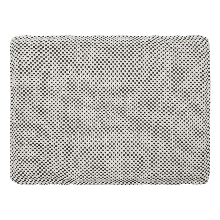 Cuscino da seduta, rettangolare, modello: Rag | Nero- Immagine del prodotto n°0