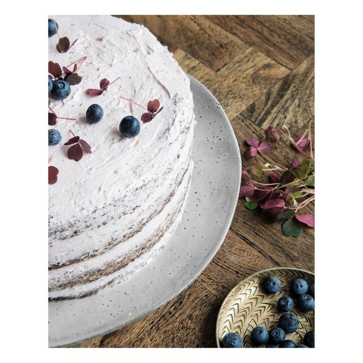 Rustic Cake Plate Blu- Immagine del prodotto n°2