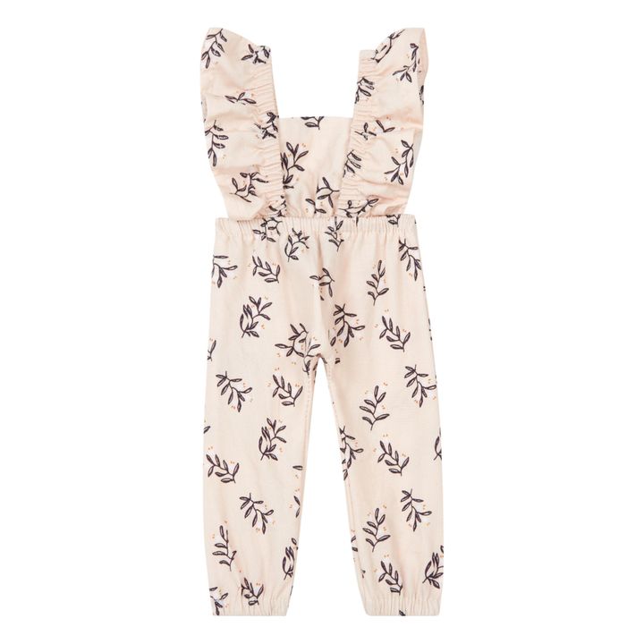Maya Olivier Cotton Jumpsuit for Amigas Dolls- Product image n°0