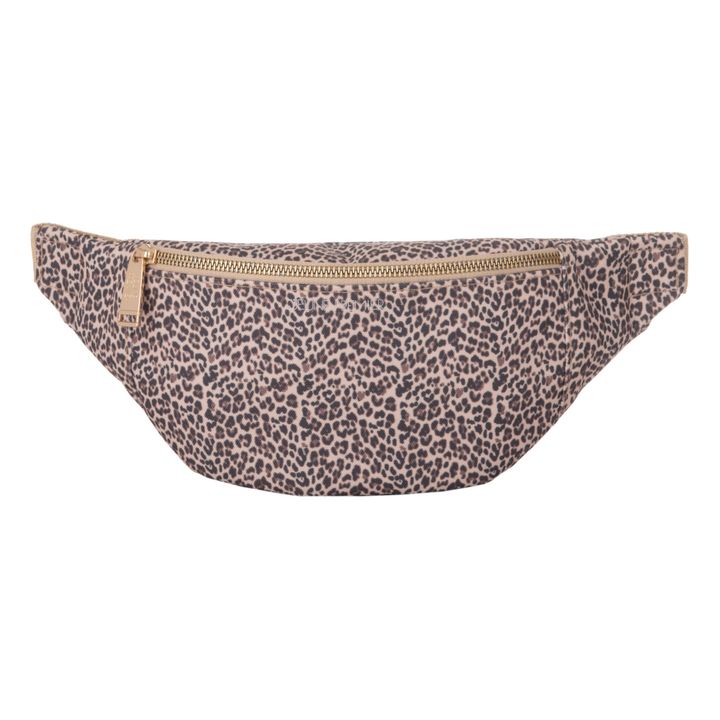 Jackie Leopard Print Backpack Brown- Product image n°3