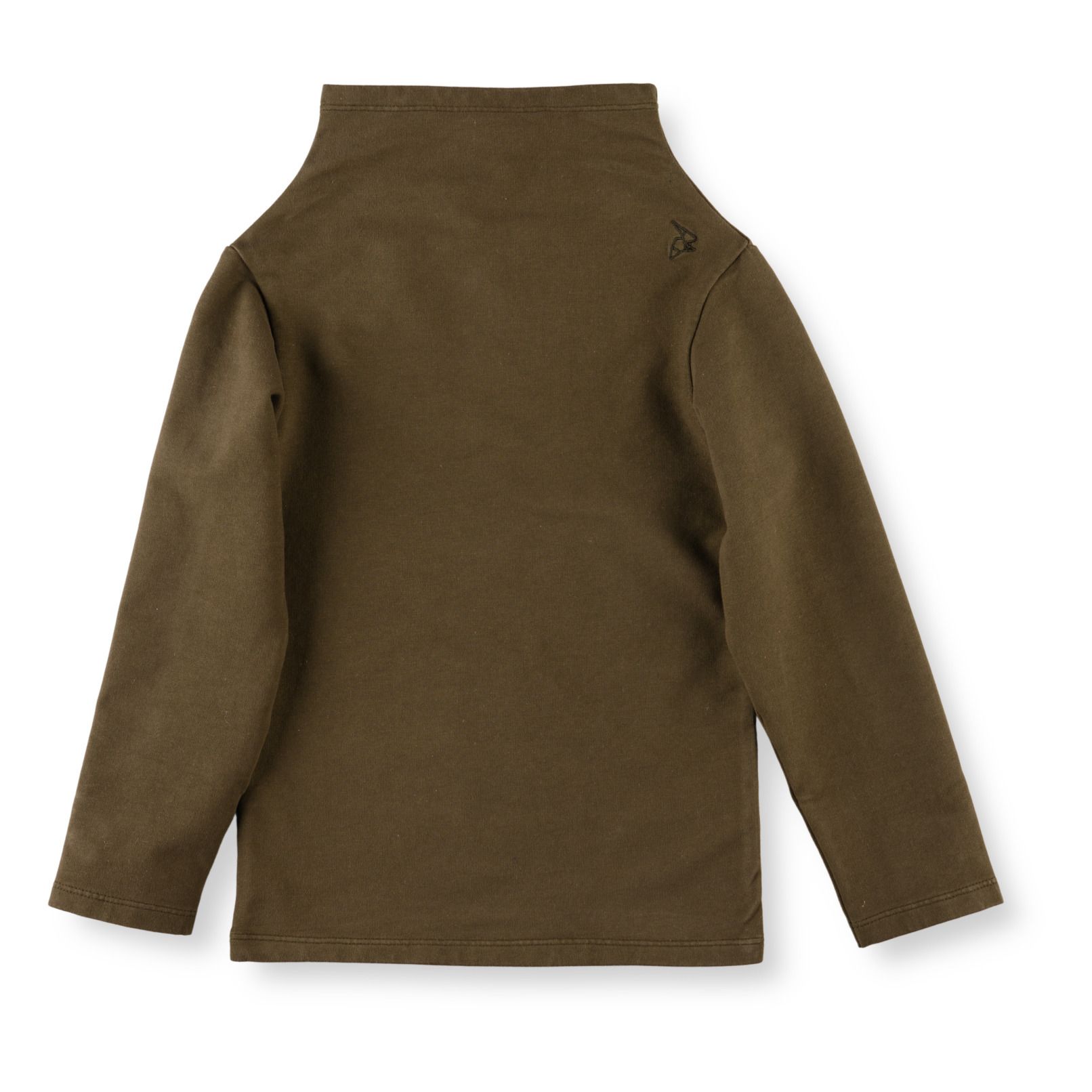Pull Coton Bio Robby | Vert kaki- Image produit n°0