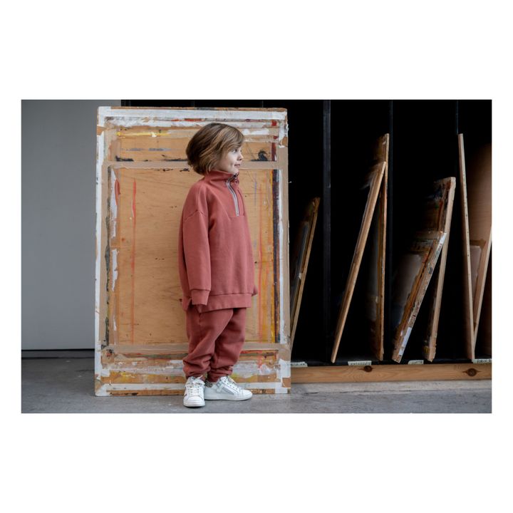 Ottie Organic Cotton Joggers | Rosa Viejo- Imagen del producto n°2