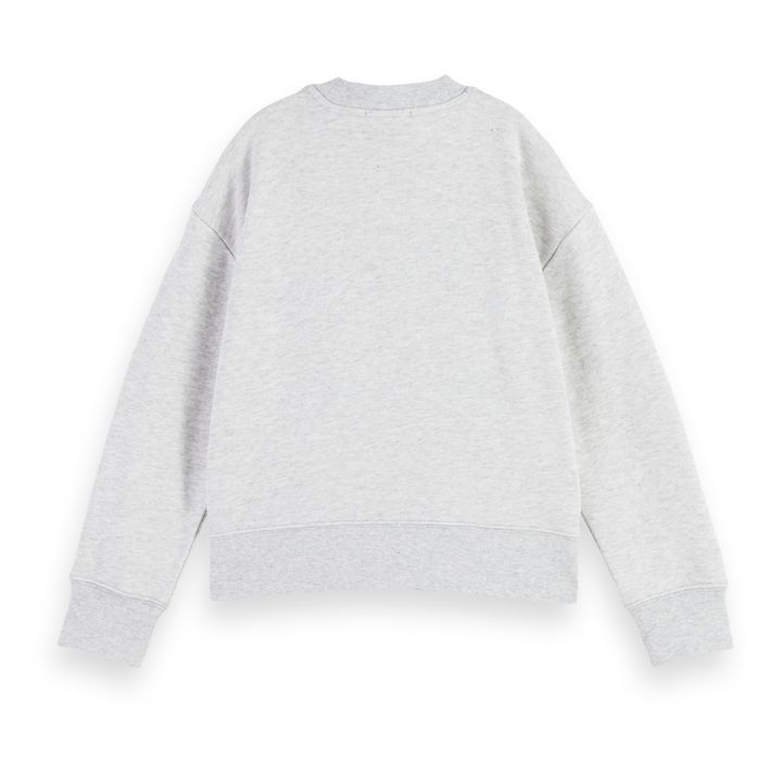 Varsity Sweatshirt | Grigio chiné- Immagine del prodotto n°2