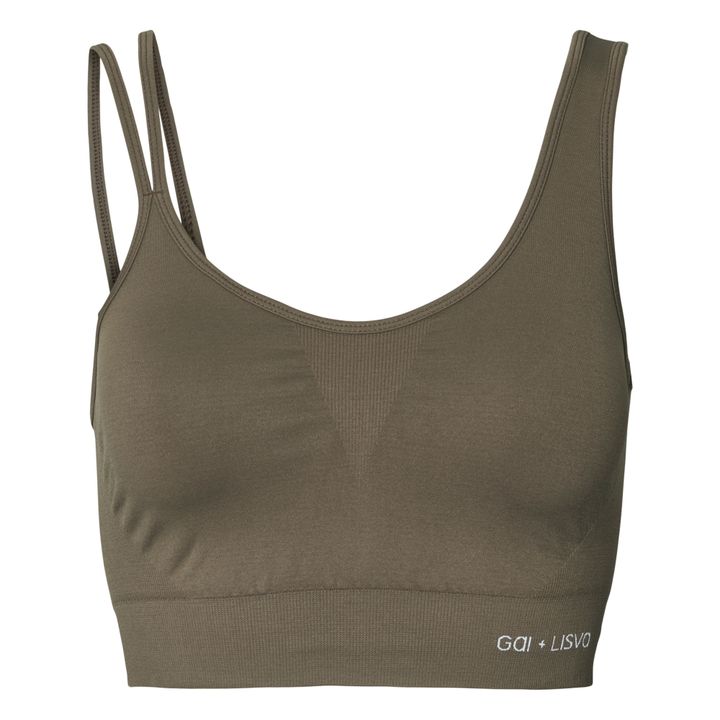 Brassière Yoga Sally | Marron- Image produit n°0