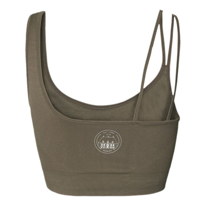 Brassière Yoga Sally | Marron- Image produit n°2