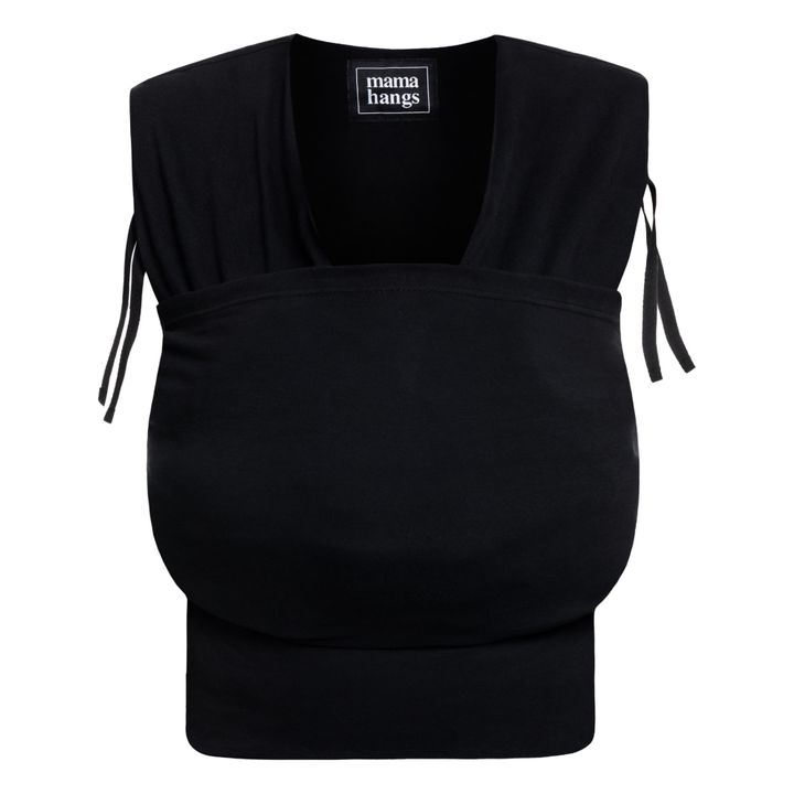 Mochila portabebés Carry&Pack | Negro- Imagen del producto n°0