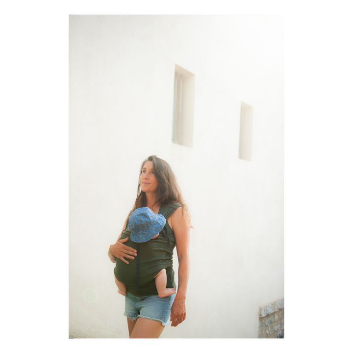 Mochila portabebés Carry&Pack Verde oliva- Imagen del producto n°6