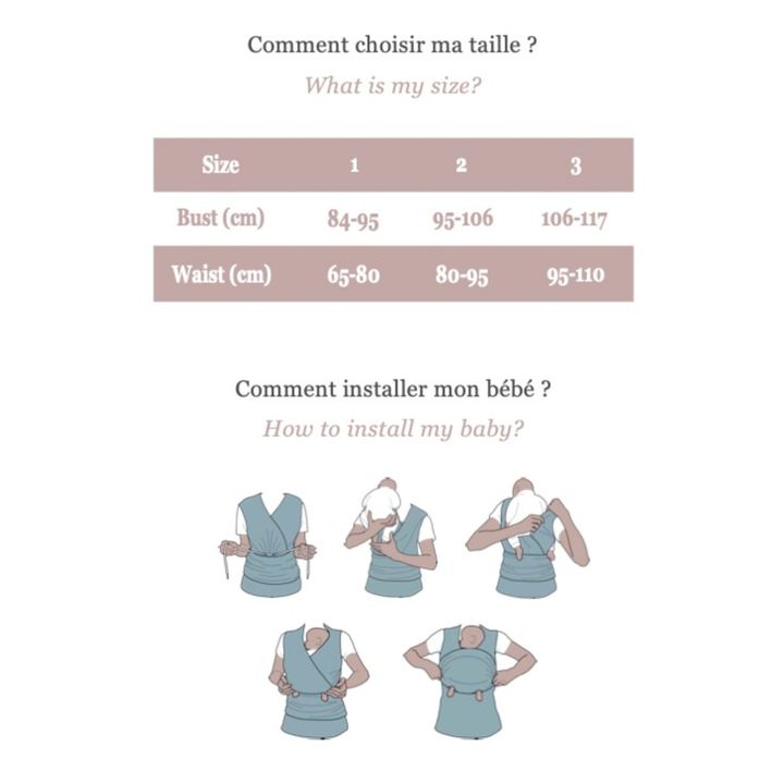 Mochila portabebés Carry&Pack | Terracotta- Imagen del producto n°8