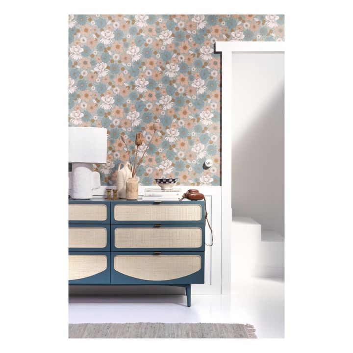 Paloma Wallpaper | Blue- Product image n°0