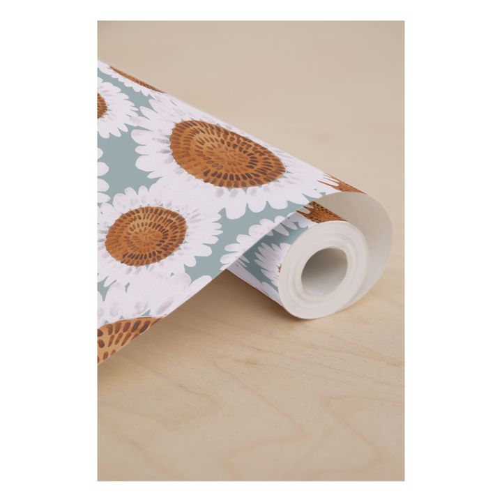 Rouleau de papier-peint Blanchette | Bleu- Image produit n°2