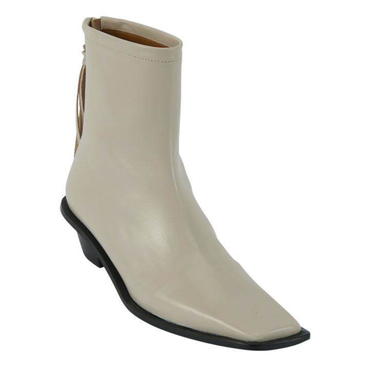 Leather Boots | Crema- Imagen del producto n°6