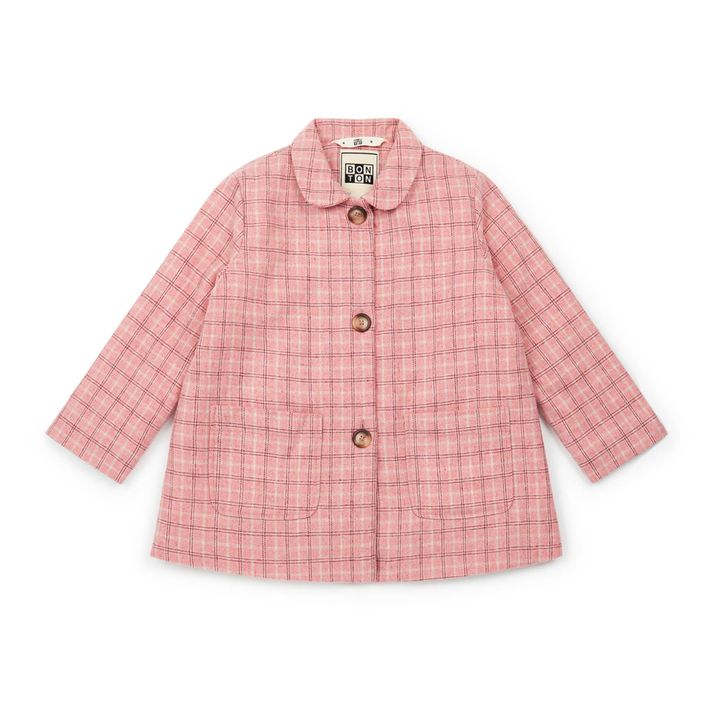 Manteau Suzane | Rose- Image produit n°0