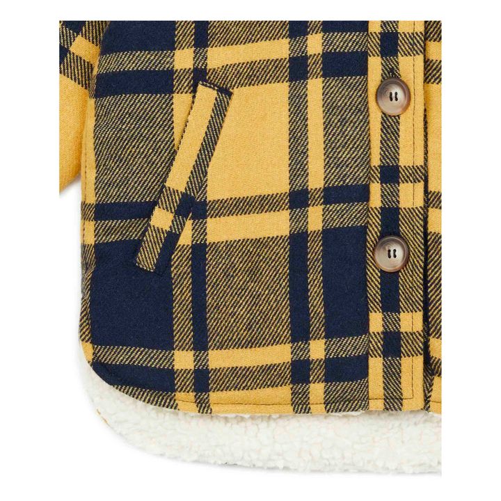 Fantome Sherpa-Lined Hooded Jacket | Ochre- Product image n°1