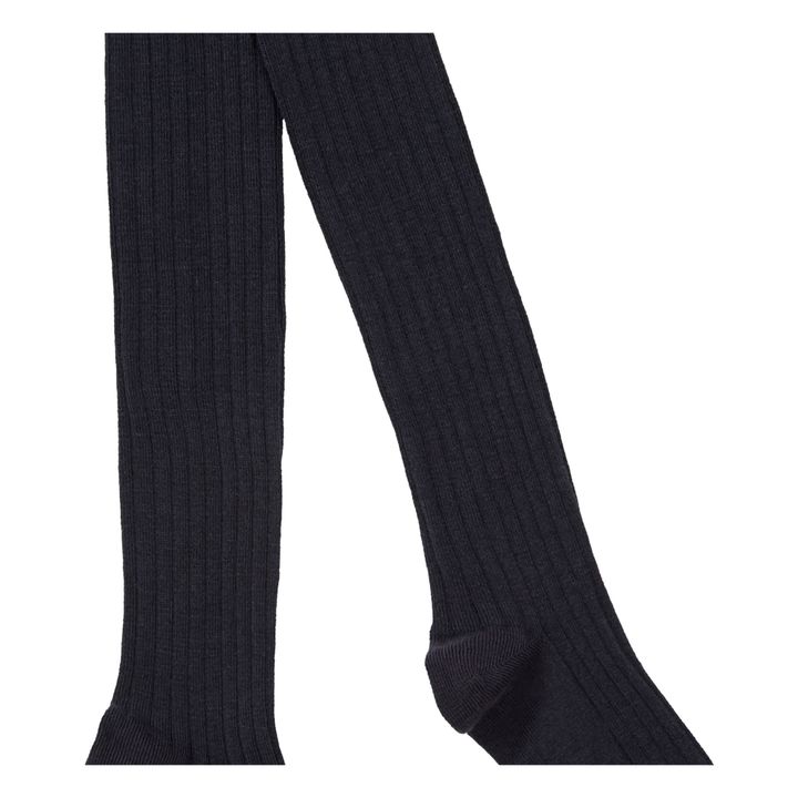 Collants Coton Bio | Noir- Image produit n°1