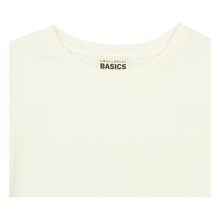 Organic Cotton T-shirt | Off white- Product image n°1