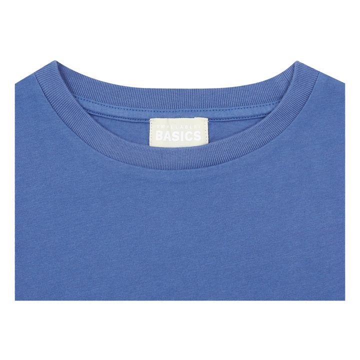 Organic Cotton Pyjama T-shirt | Storm Blue- Product image n°1