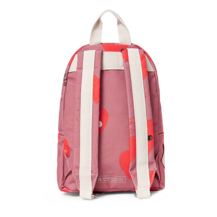 Sac à dos cœurs | Rouge- Image produit n°4