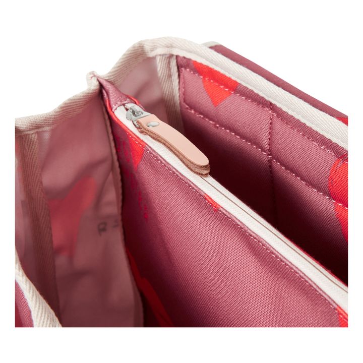 Heart School Bag | Red- Product image n°3