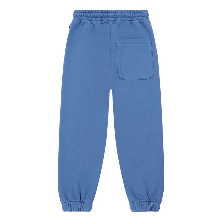 Loose Organic Cotton Joggers | Storm Blue- Product image n°4