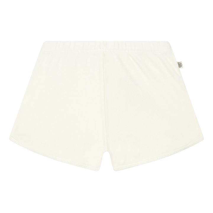 Short Côtelé Coton Bio | Blanc cassé- Image produit n°0