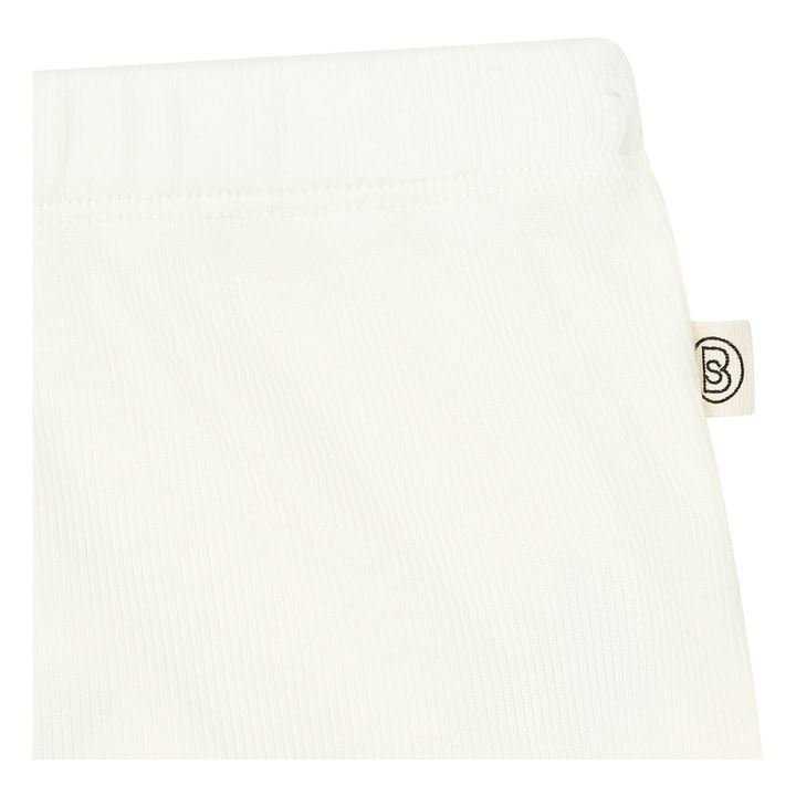 Short Côtelé Coton Bio | Blanc cassé- Image produit n°1
