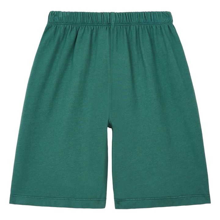 Short Coton Bio | Vert sapin- Image produit n°1