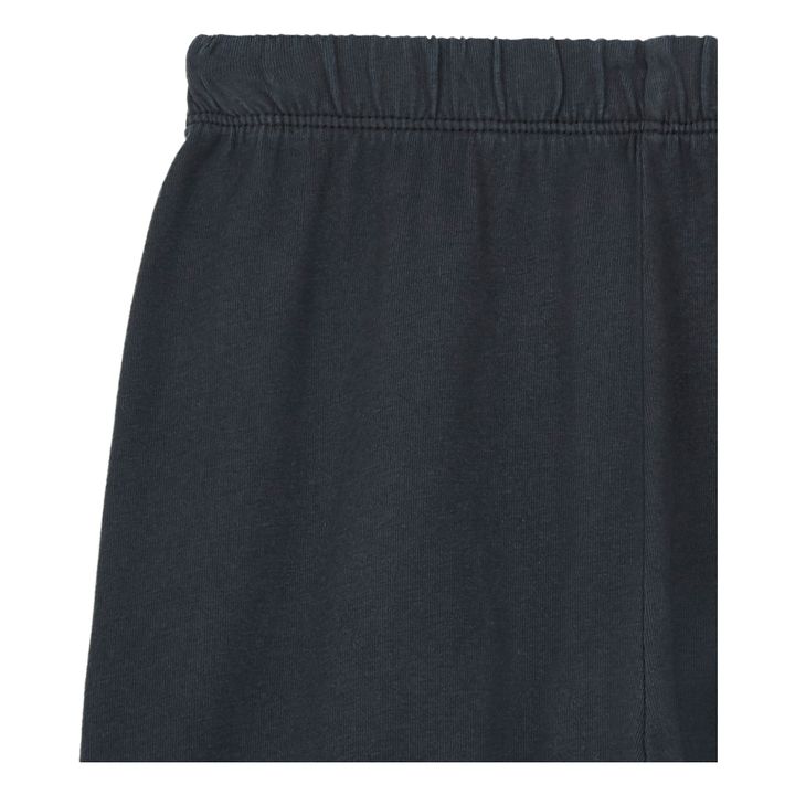 Slim Organic Cotton Pyjama Trousers | Black- Product image n°1