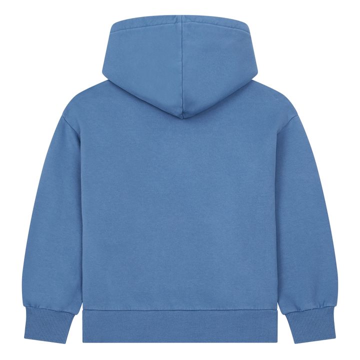 Organic Cotton Hoodie Storm Blue- Product image n°6