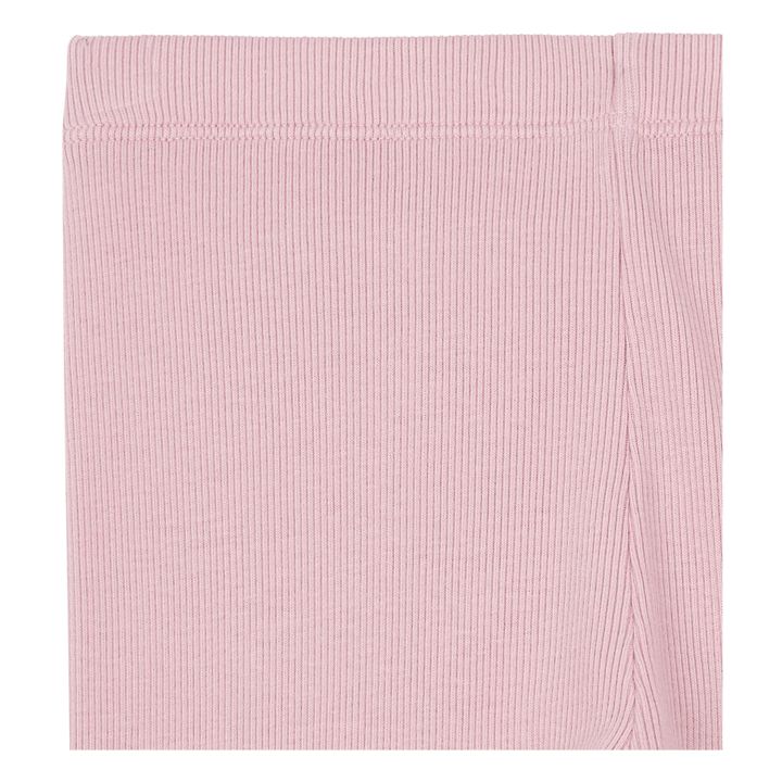 Legging Côtelé Coton Bio | Vieux Rose- Image produit n°1