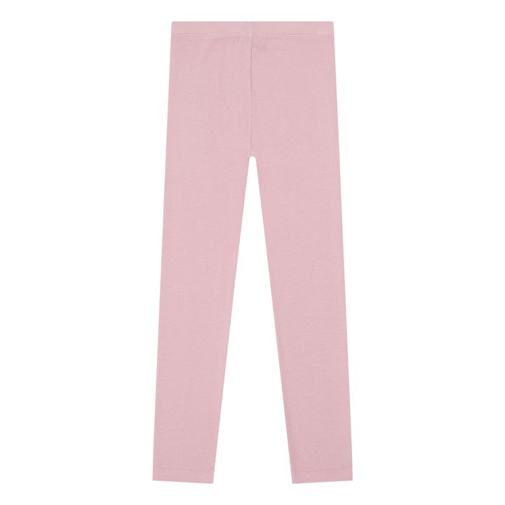 Legging Côtelé Coton Bio | Vieux Rose- Image produit n°2