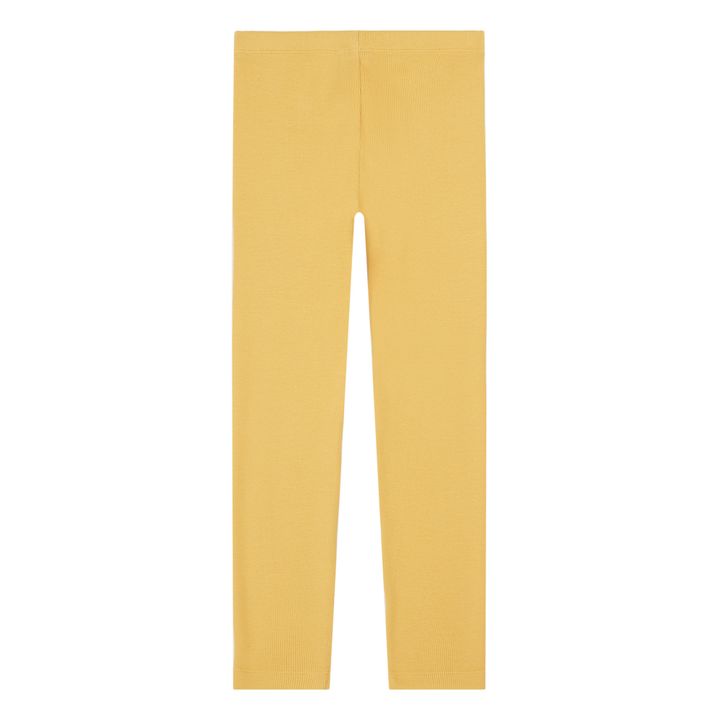 Legging Côtelé Coton Bio | Miel- Image produit n°4