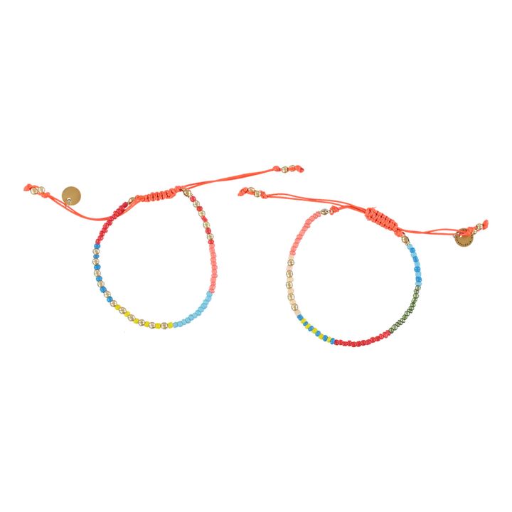 Bracelets perles | Orange- Image produit n°1