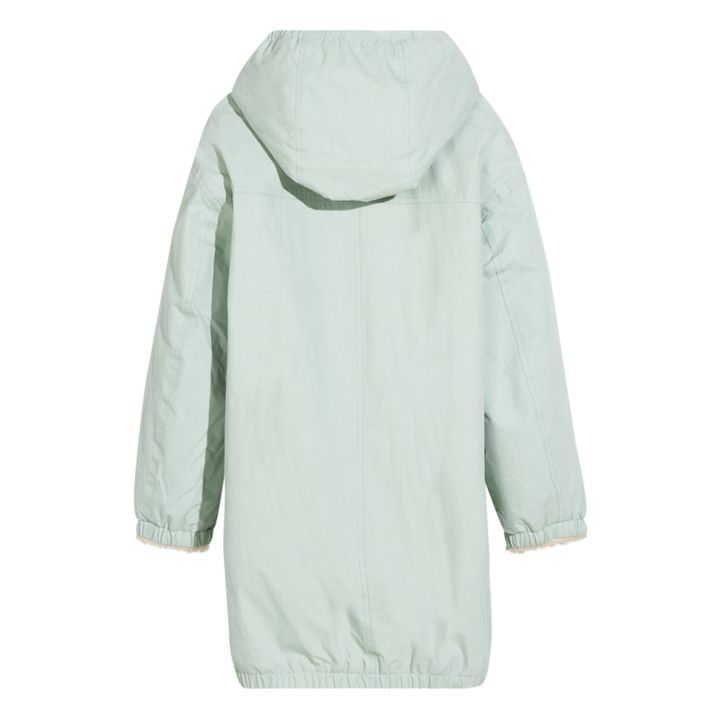 Harbour Fleece-Lined Parka | Verde agua- Imagen del producto n°3