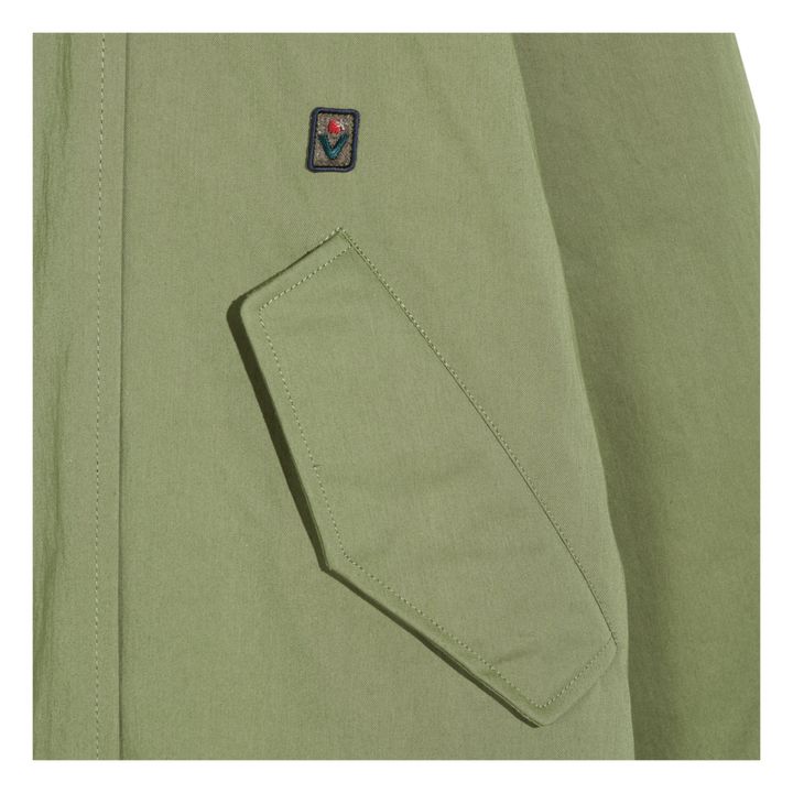 Harbour Fleece-Lined Parka | Verde Kaki- Imagen del producto n°6